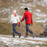 Sundhedsguiden.dk - gode motionsformer - stavgang | gigt, nordic walking, stave, motion